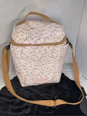 The Go-To Lunch Bag in the "Spring Floral" pattern by Poppy & Peonies
